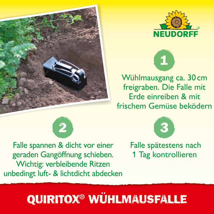 Neudorff Quiritox WühlmausFalle