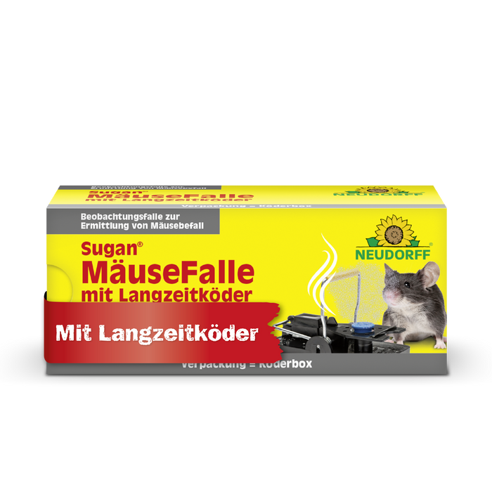 Neudorff Sugan MäuseFalle mit Langzeitköder