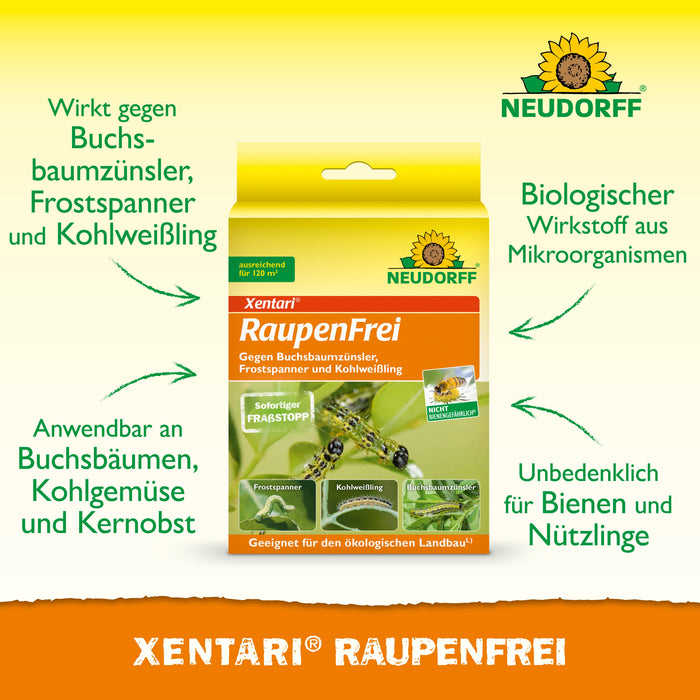 Neudorff Xentari Raupenfrei - Silberkraft