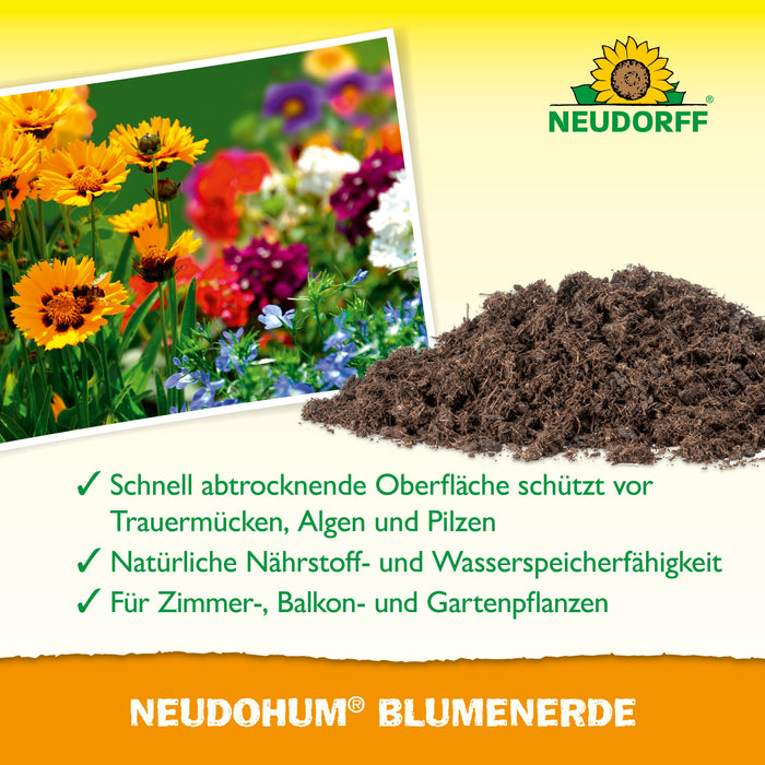 Neudorff NeudoHum BlumenErde - Silberkraft