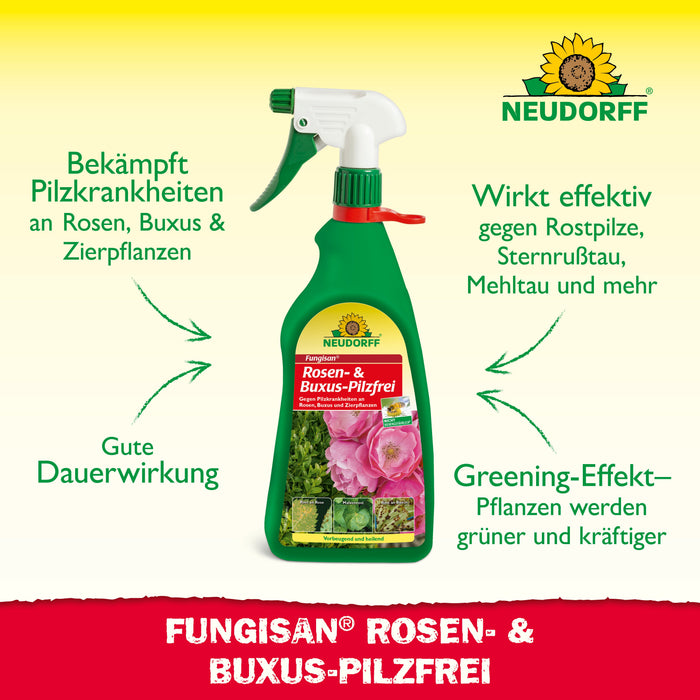 Neudorff Fungisan Rosen- und Buxus-Pilzfrei - Silberkraft