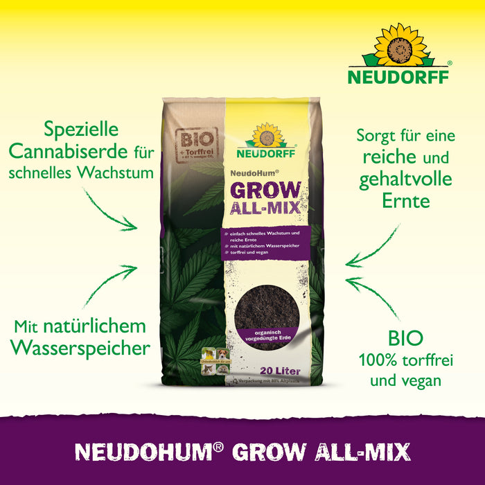 Neudorff NeudoHum Grow All-Mix - Silberkraft