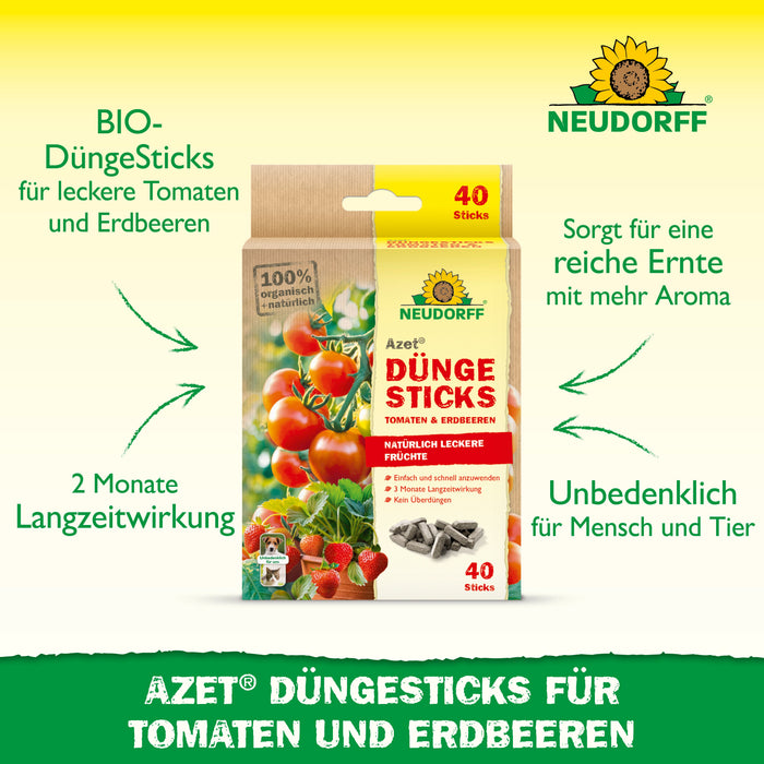 Neudorff Azet DüngeSticks für Tomaten und - Silberkraft