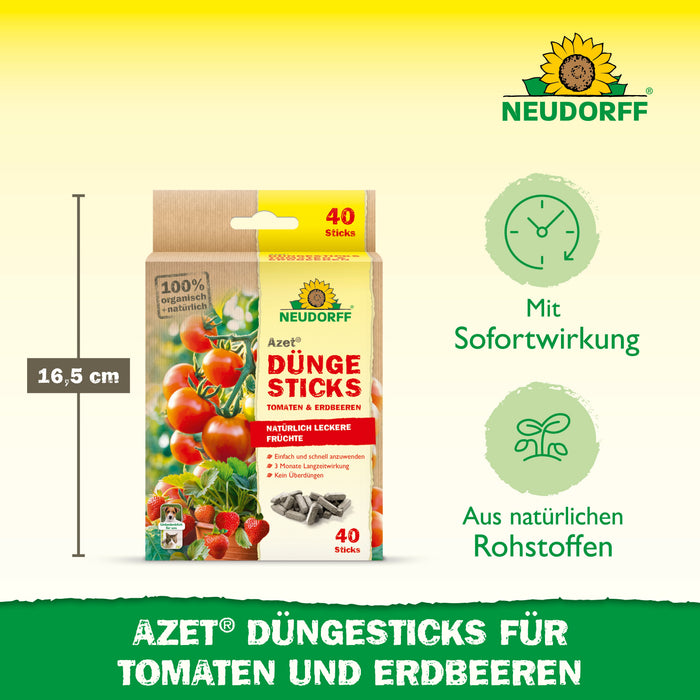 Neudorff Azet DüngeSticks für Tomaten und - Silberkraft