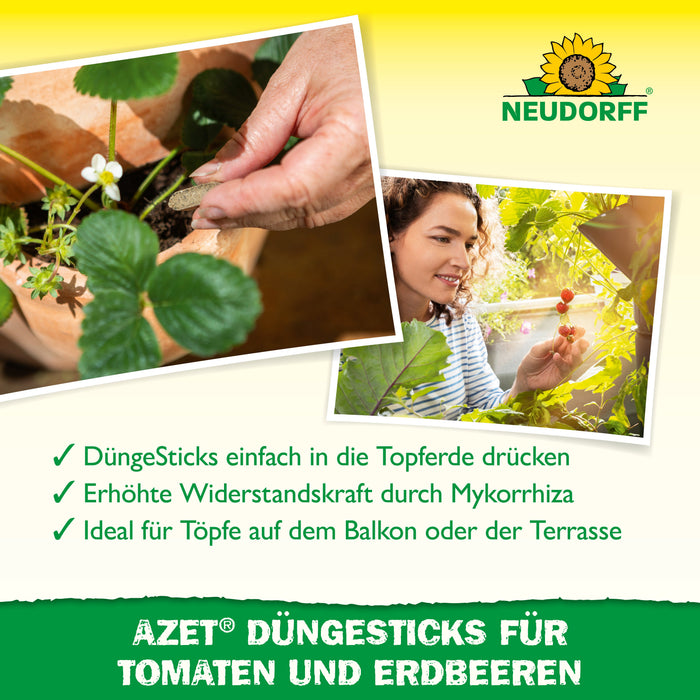 Neudorff Azet DüngeSticks für Tomaten und - Silberkraft