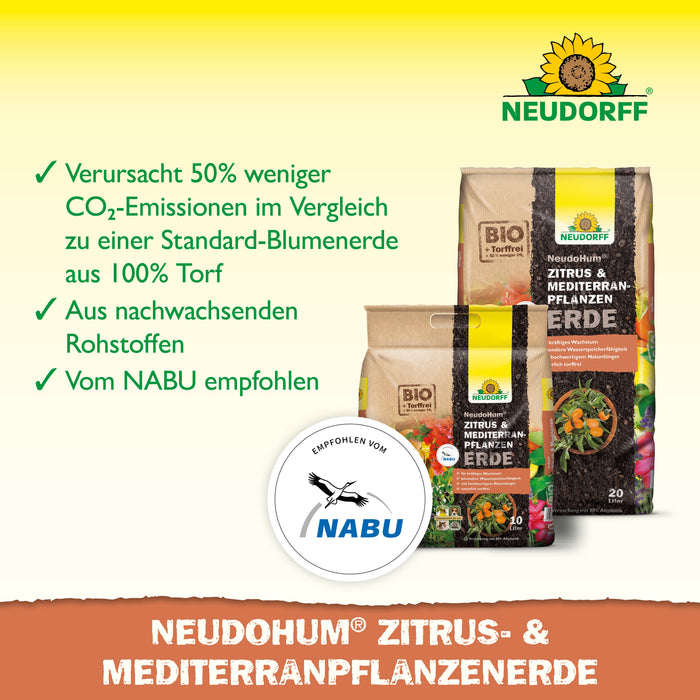 Neudorff NeudoHum Zitrus- & MediterranpflanzenErde - Silberkraft