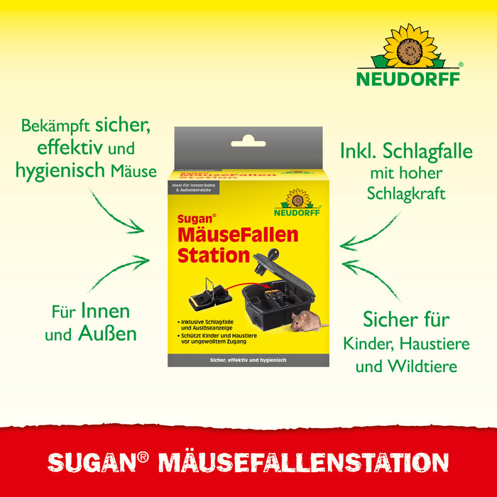 Neudorff Sugan MäuseKöderStation&Duftköder