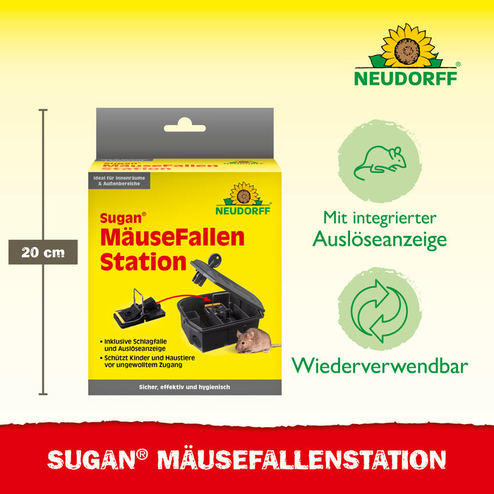 Neudorff Sugan MäuseKöderStation&Duftköder