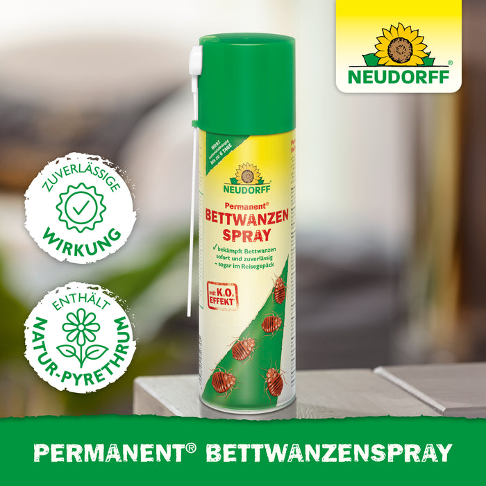 Permanent BettwanzenSpray