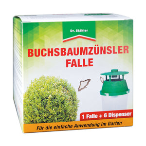 Buchsbaumzünsler-Falle: Rechtzeitige Befallserkennung und zuverlässige Schädlingsüberwachung - Silberkraft