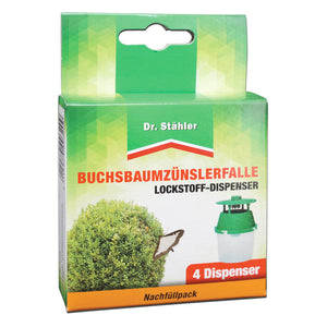 Nachfüllpack Buchsbaumzünsler-Falle: Einfaches und schnelles Nachfüllen - Silberkraft
