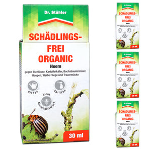 Schädlingsfrei-Organic mit Neem-Baum-Extrakt: Schutz vor Schädlingen - Silberkraft