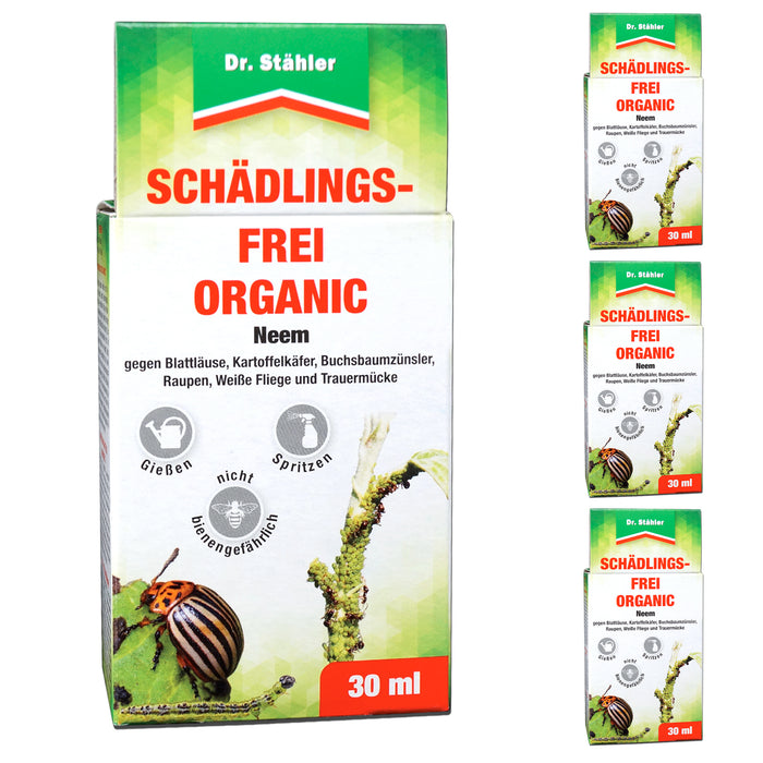Schädlingsfrei-Organic mit Neem-Baum-Extrakt: Schutz vor Schädlingen