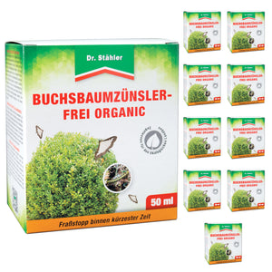 Buchsbaumzünsler-Frei Organic: Schützt effektiv vor Schadinsekten - Silberkraft
