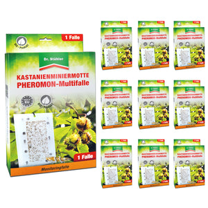 Effektive Kastanienminiermotten-Pheromon-Multifalle für alle Kastanienarten - Silberkraft
