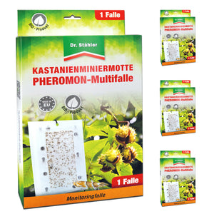 Effektive Kastanienminiermotten-Pheromon-Multifalle für alle Kastanienarten - Silberkraft