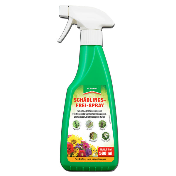 Schädlingsfrei-Spray für eine geschützte Pflanzenumgebung ohne Milben und Blattläuse - Silberkraft