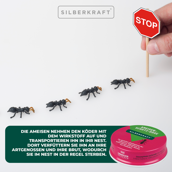 Ameisen-Ex Köderdose, 2 Stück