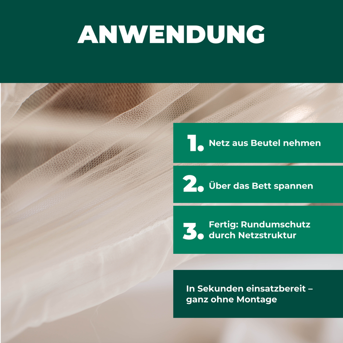 Insektenschutz für Reise- und Kinderbett – Mückennetz 150×70×90 cm – Faltbar & atmungsaktiv – Für Babyreisebett & Beistellbett – Inkl. Transportbeutel
