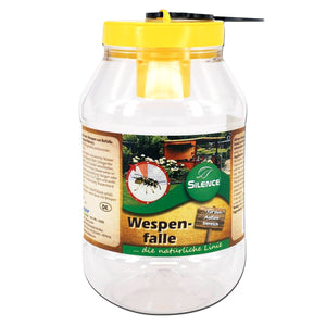 Silence Wespenfalle: gebrauchsfertiger Lockduft zum optimalen Wespenschutz - Silberkraft