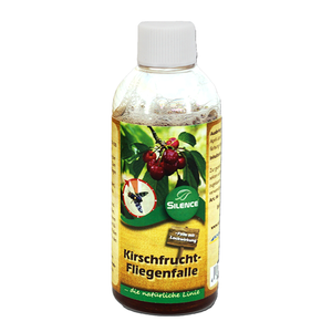 Silence Kirschfruchtfliegenfalle Nachfüllpack: zum Abfangen von Fruchtfliegen - Silberkraft