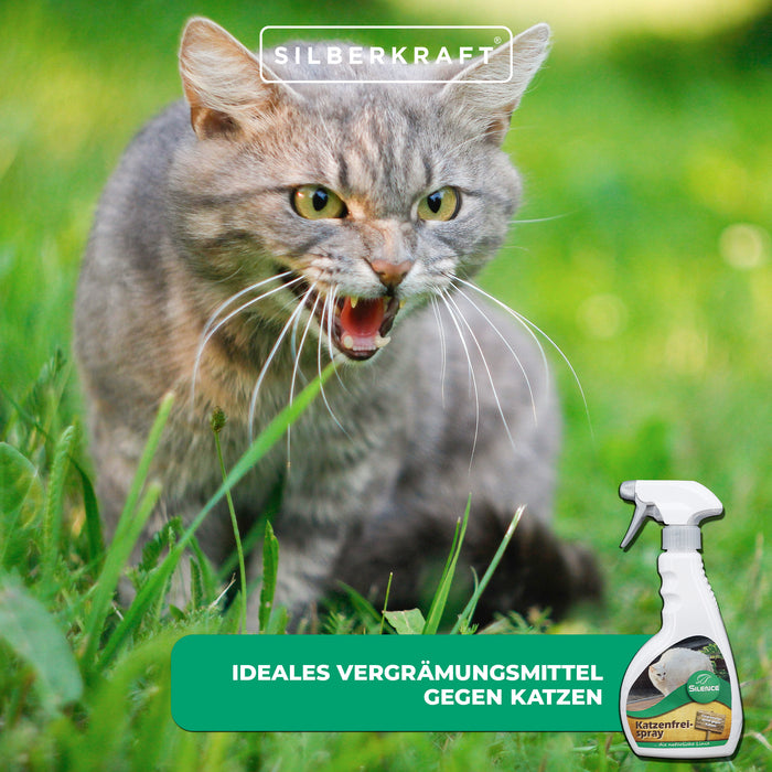 Silence Katzenfrei-Spray: Gebrauchsfertiges Sprühmittel zur Vergrämung von Katzen