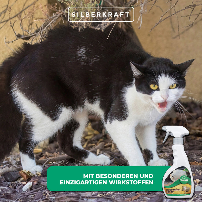 Silence Katzenfrei-Spray: Gebrauchsfertiges Sprühmittel zur Vergrämung von Katzen