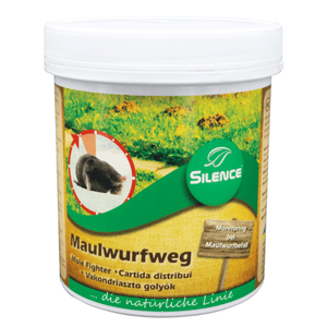 Silence Maulwurfweg: Effektives Maulwurf-Vergrämungsmittel für den Garten - Silberkraft