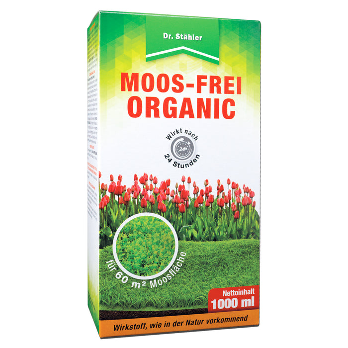 Moos-Frei Organic: Hochwirksamer Moosentferner für einen grünen, perfekten Rasen