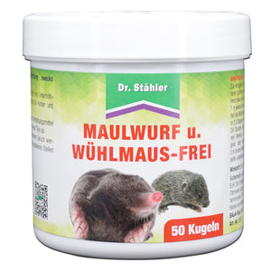 Maulwurf- und Wühlmaus-Frei: Erfolgreiche Vertreibung - Silberkraft