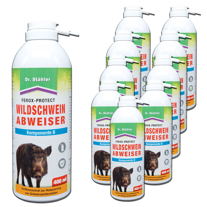 Ferox-Protect Wildschweinabweiser Spray - Effektive Lösung gegen Wildschweine auf dem Grundstück