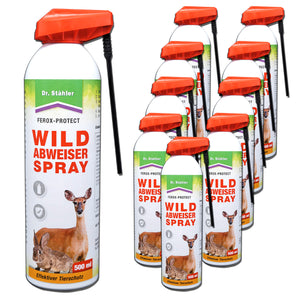 Wildabweiser Spray - Schutz vor Wildtieren auf dem Grundstück - Silberkraft