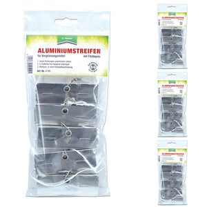 Ferox-Protect Aluminiumstreifen mit Filzdepots - als Trägermaterial für das Wildschweinabweiser Spray - Silberkraft