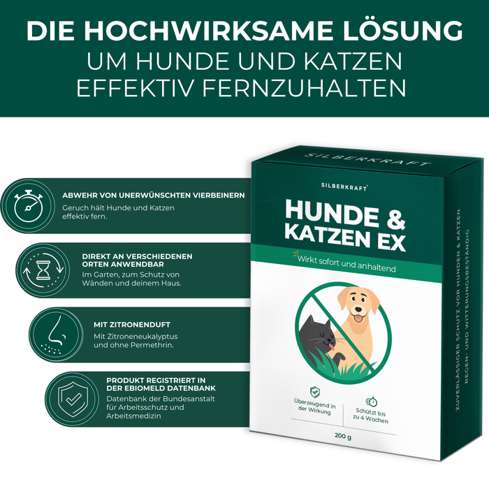 Hunde & Katzen Stopp Ex Granulat