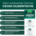 Silberkraft Silberfisch-Köderdose AMP 9 RB von Dr. Stähler – schnelle Wirkung, bis zu 3 Monate Schutz, einfache Anwendung ohne Spray und Geruch, für alle Innenräume
