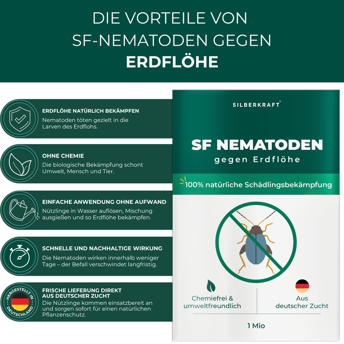SF Nematoden gegen Erdflöhe