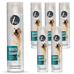 White Shampoo - Hundeshampoo für helles Fell - Silberkraft