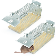 Lebendfalle für Mäuse aus Draht - Mäusefalle - tierfreundliche Alternative zu Schlagfallen und Giftköder