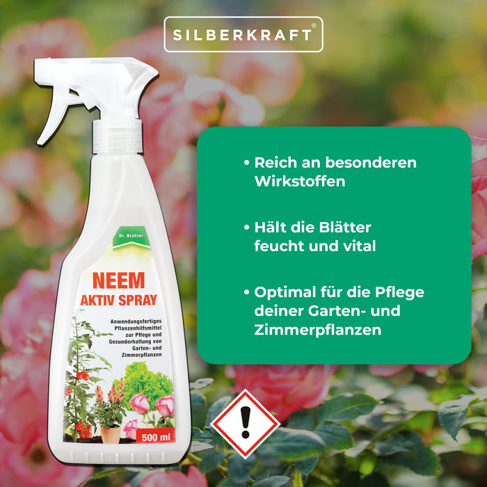 Neem Aktiv Spray: Pflege und Gesunderhaltung von Garten- und Zimmerpflanzen