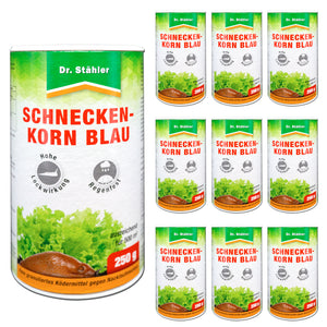 Schneckenkorn blau: Schützendes Schneckenmittel für die Gartenpflanzen - Silberkraft