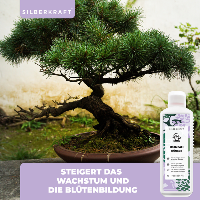 Bonsaidünger - Mineralischer NPK Flüssigdünger mit Stickstoff - Dünger für Bonsai - Bonsai Ficus Dünger