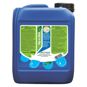 Dip es blue mint: Langanhaltendes Dippmittel zur optimalen Euterpflege - Silberkraft