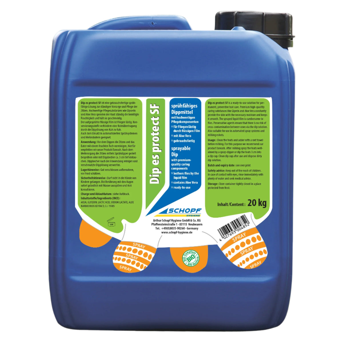 Dip es protect SF: Sprhfhiges Dippmittel mit Aloe Vera und Barrieres   Silberkraft