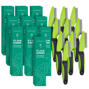 Flohkamm Hund & Katze - Silberkraft