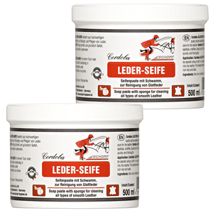 Glattleder-Pflege: Hochwirksame Seifenpaste für Pferdeequipment - Silberkraft