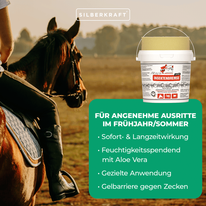 Insekten-Abwehrlotion für Pferde — Silberkraft
