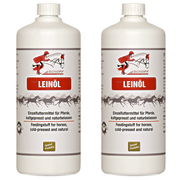 Natürliches Leinöl für Pferde: Hochwertige Omega-3-Ergänzung für glänzendes Fell und optimale Verdauung