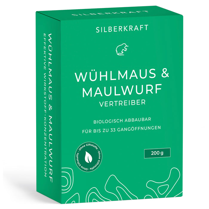 Maulwurf und Wühlmaus Vertreiber