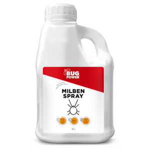 BugPower Milben Spray für Textilien 500 ml- hinterlässt keine Flecken - Silberkraft
