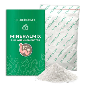 Wurmfutter / Mineral-Mix für Wurmkomposter und Kompost-Würmer - Silberkraft